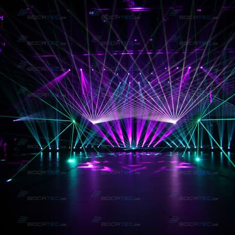 Lasershow Equipment mieten