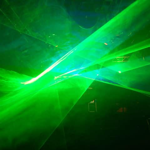 Grüner Laser