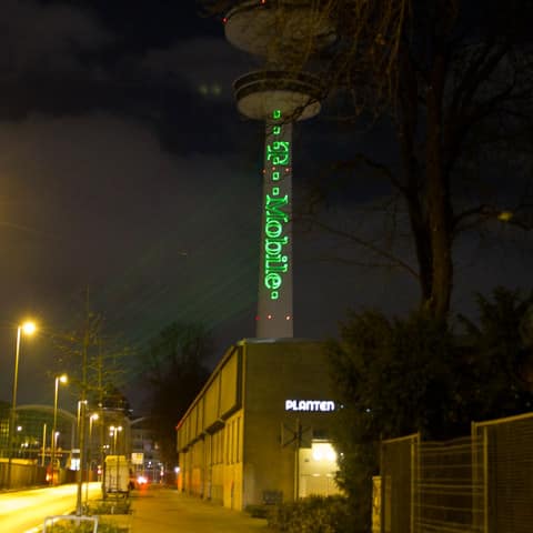 Fernsehturm mit T-Mobile Logo