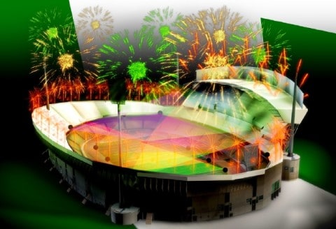 3D Vizualisation stadium