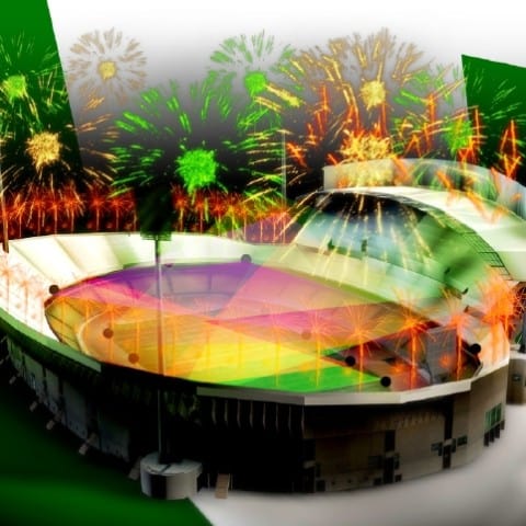 3D Vizualisation stadium