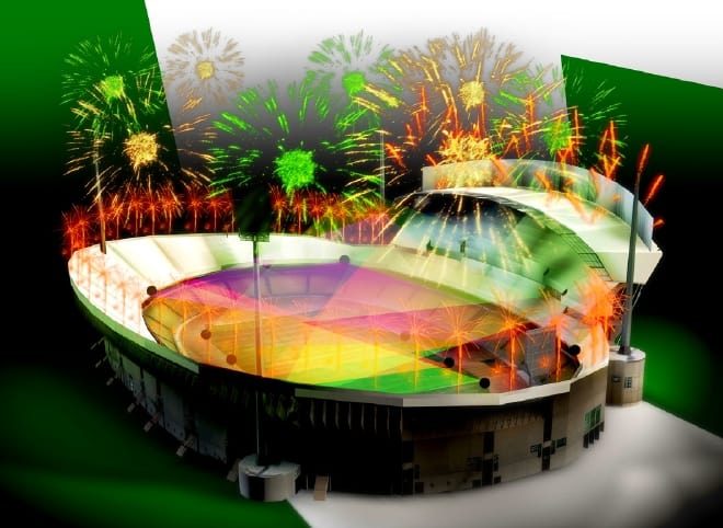 3D Vizualisation stadium