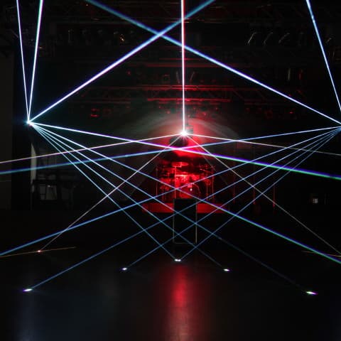 Club laser installation