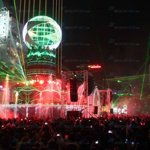 New Years Eve Show Heineken in Vietnam