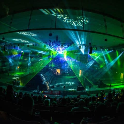 Indoor Lasershow mieten