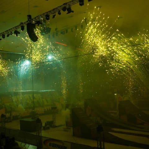 Pyrotechnik Indoor Feuerwerk