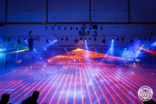 Indoor Lasershow Night of Freestyle