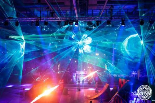 Lasershow Veranstaltung