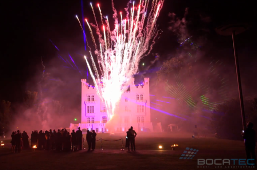 Hochzeitsshow MulitmediashowFeuerwerk Lasershow