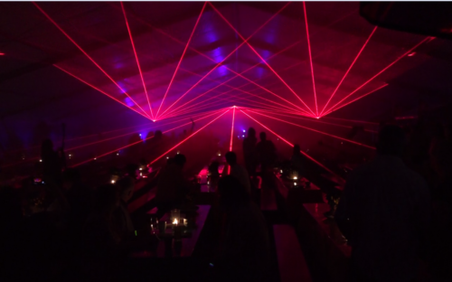 Lasershow mieten