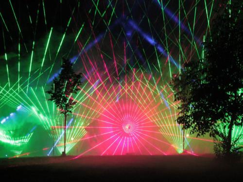 Lasershows für Hochzeiten