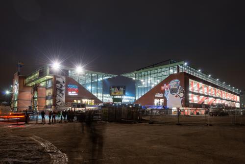 Stadion Projektionen